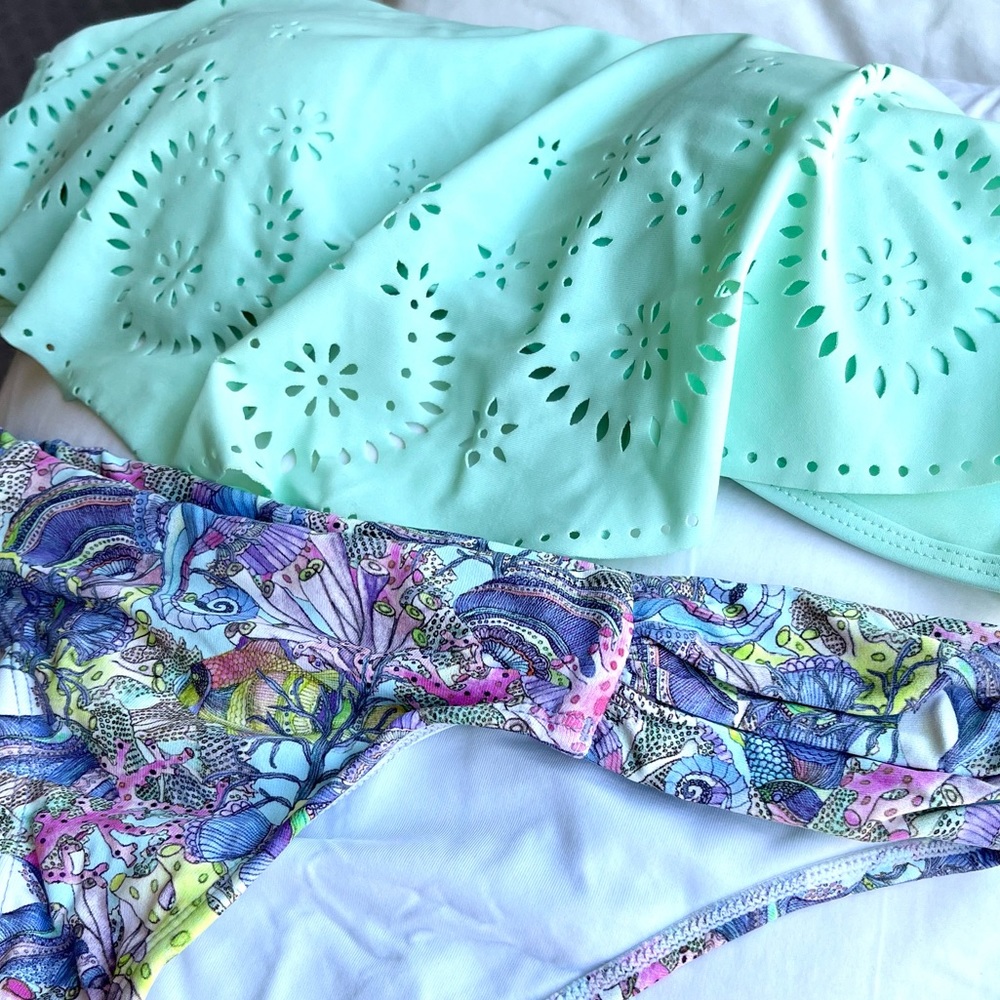 OndadeMar swim bottom with Target swim top